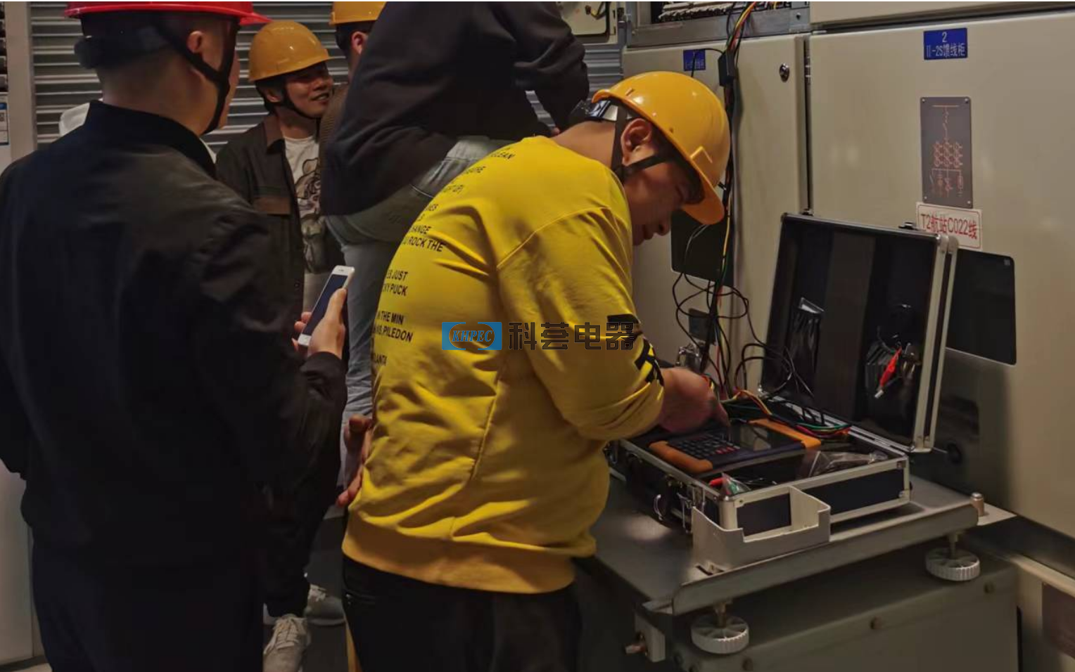 科荟电器三相电能表现场校验仪应用于华东某市供电局